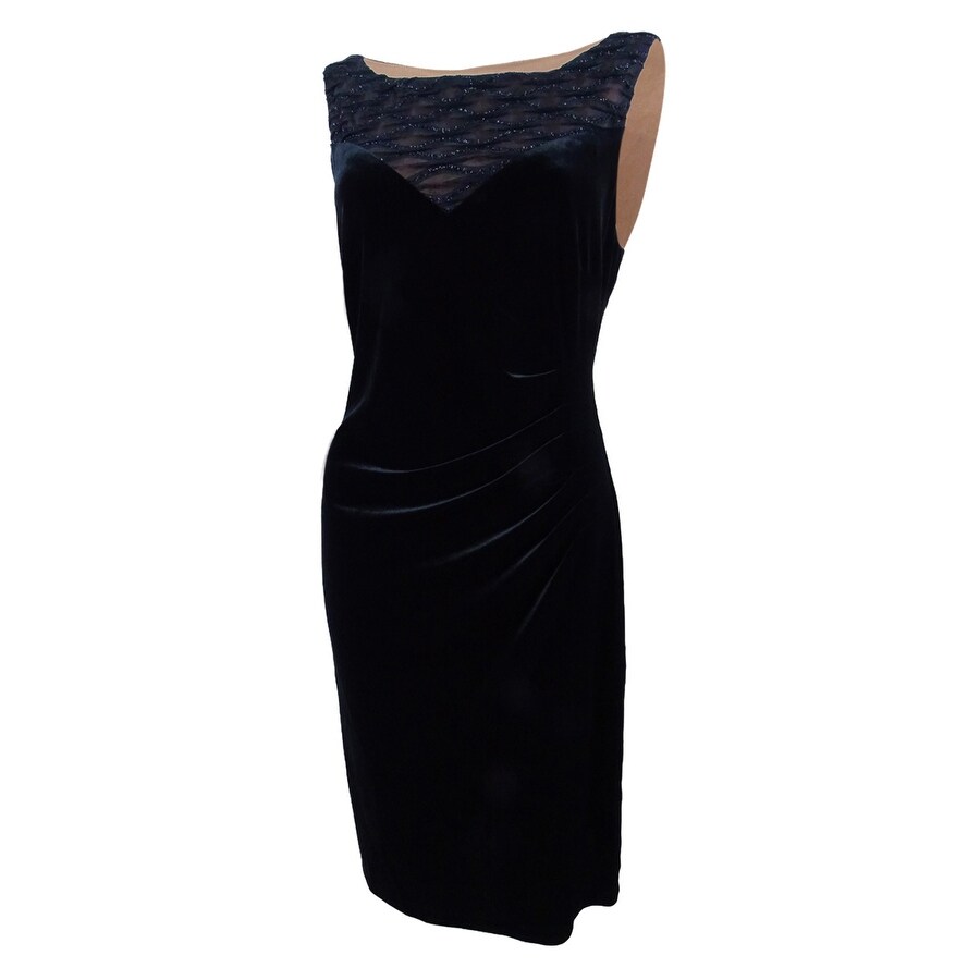 black dress with gold glitter