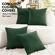 preview thumbnail 27 of 90, Deconovo Throw Pillow Covers, Corduroy Striped Decorative Covers, Set of 4
