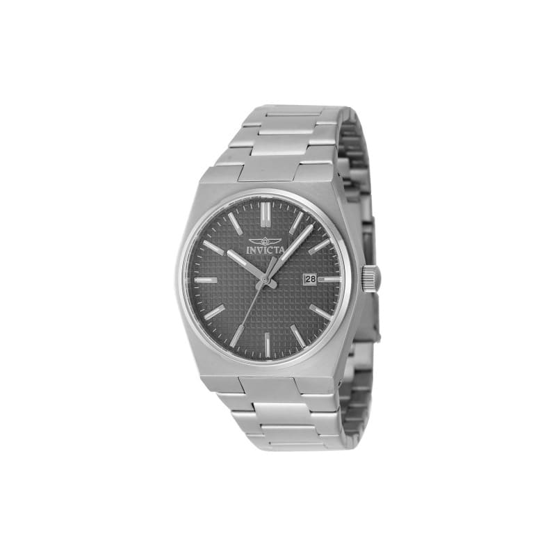 Invicta Men's 48391 Speedway Quartz 3 Hand Charcoal Dial Watch