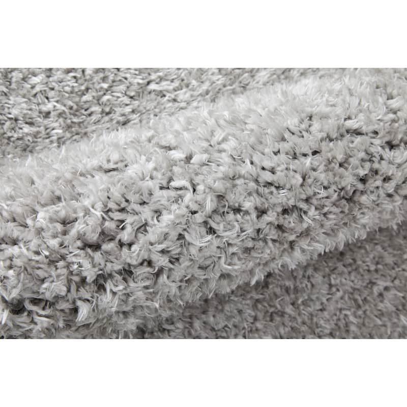 Loman Solid Modern Area Rug
