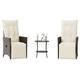 Option Brown and cream With footrest