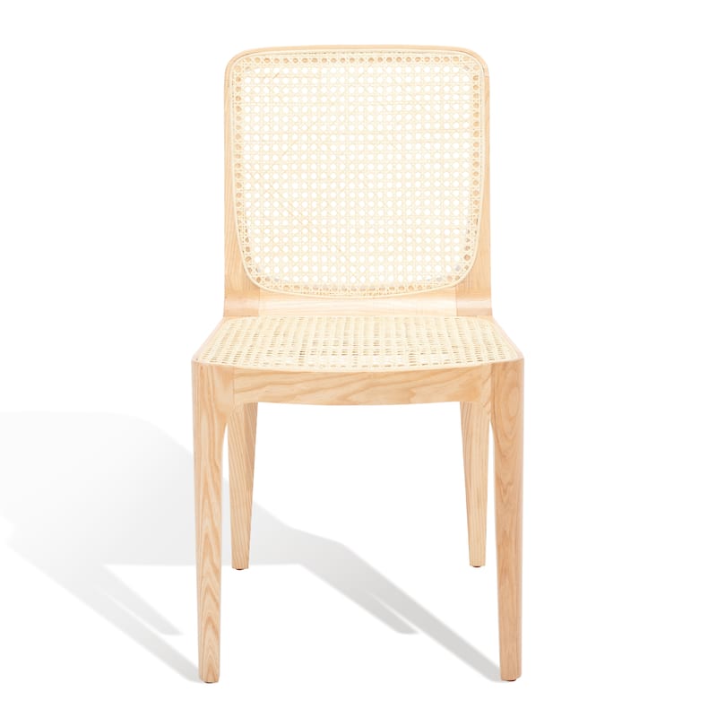 SAFAVIEH Couture Sylvane Rattan Dining Chair (Set of 2) - 20 In W x 23 In D x 35 In H - 20Wx23Dx35H