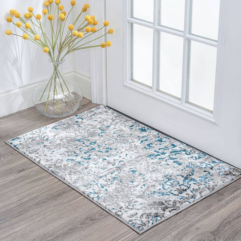 Antiquity Farmhouse Floral Indoor Area Rug