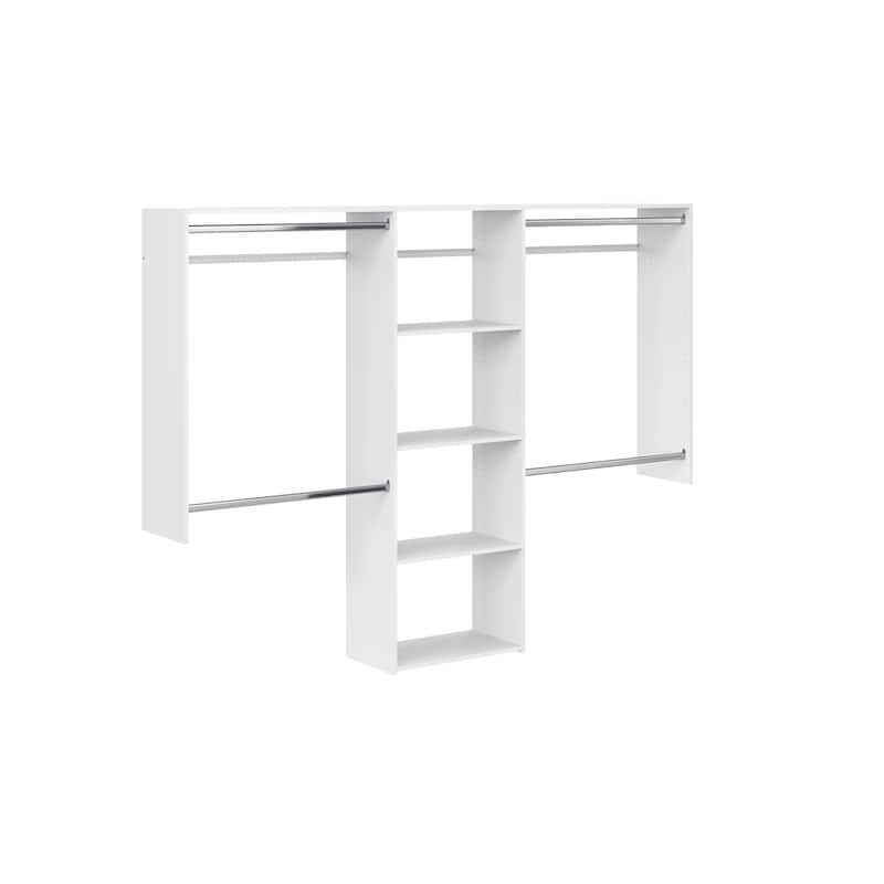 Easy Track Basic Closet Kit - White