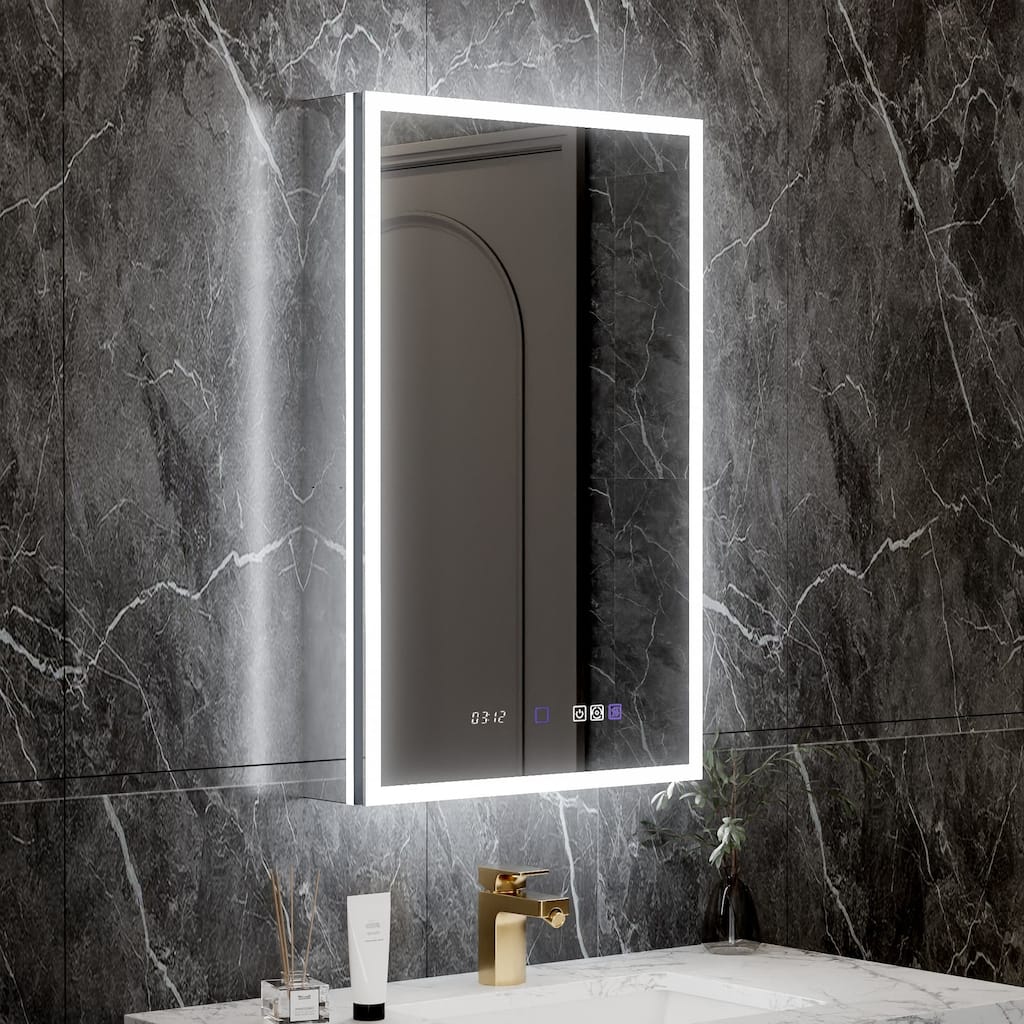 Modland 20x32" LED Recessed or Surface Medicine Cabinet with Mirror