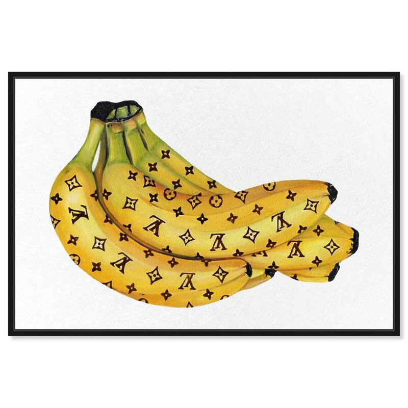 Fashion Bananas III Canvas by Art Remedy - Black - 45" x 30"