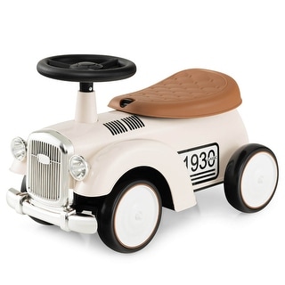 Gymax Retro Kids Ride-on Toy Kids Sit to Stand Vehicle with Working