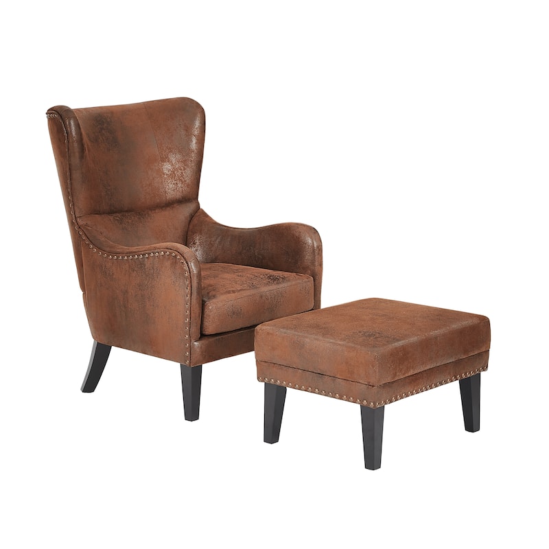Christopher Knight Home - Aurelius Upholstery Lounge Chair Set
