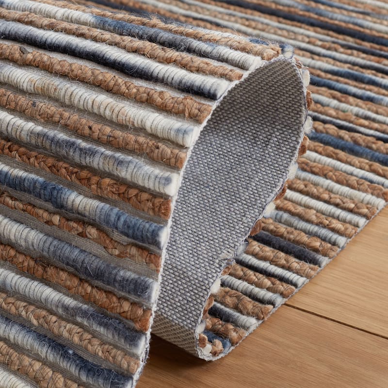 SAFAVIEH Handmade Marbella Rauha Stripe Jute Rug