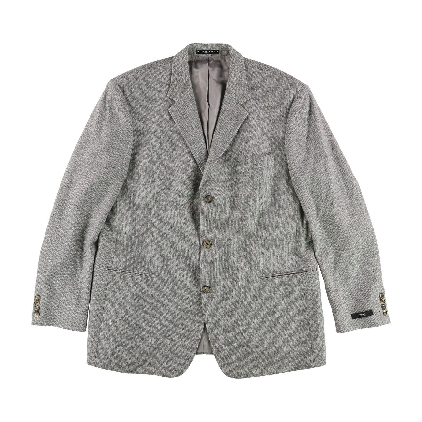 hugo boss grey blazer