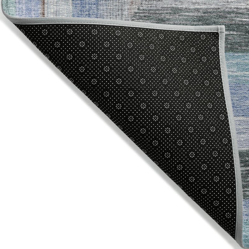 HomeRoots Geometric Transitional Rectangle Outdoor Rug