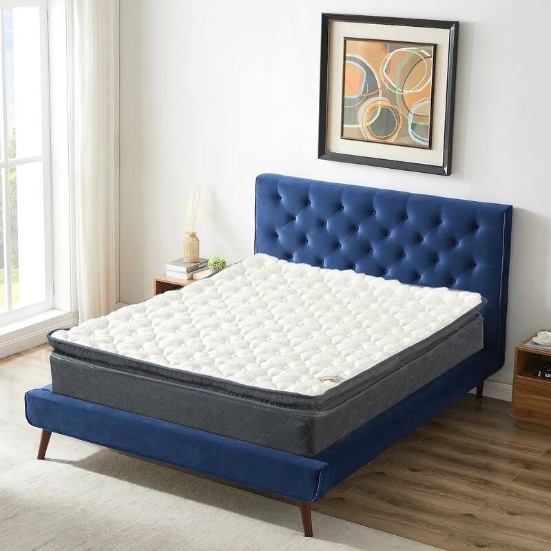Onetan, 10-Inch Medium Pillow Top Memory Foam Pocket Coil rolled Mattress