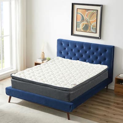 Onetan, 10-Inch Medium Pillow Top Memory Foam Pocket Coil rolled Mattress