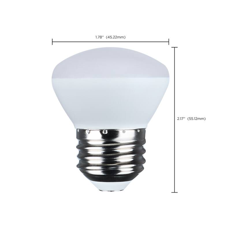 3.5 Watt R14 LED Medium Base 5000K CCT Frost Finish 120 Volt