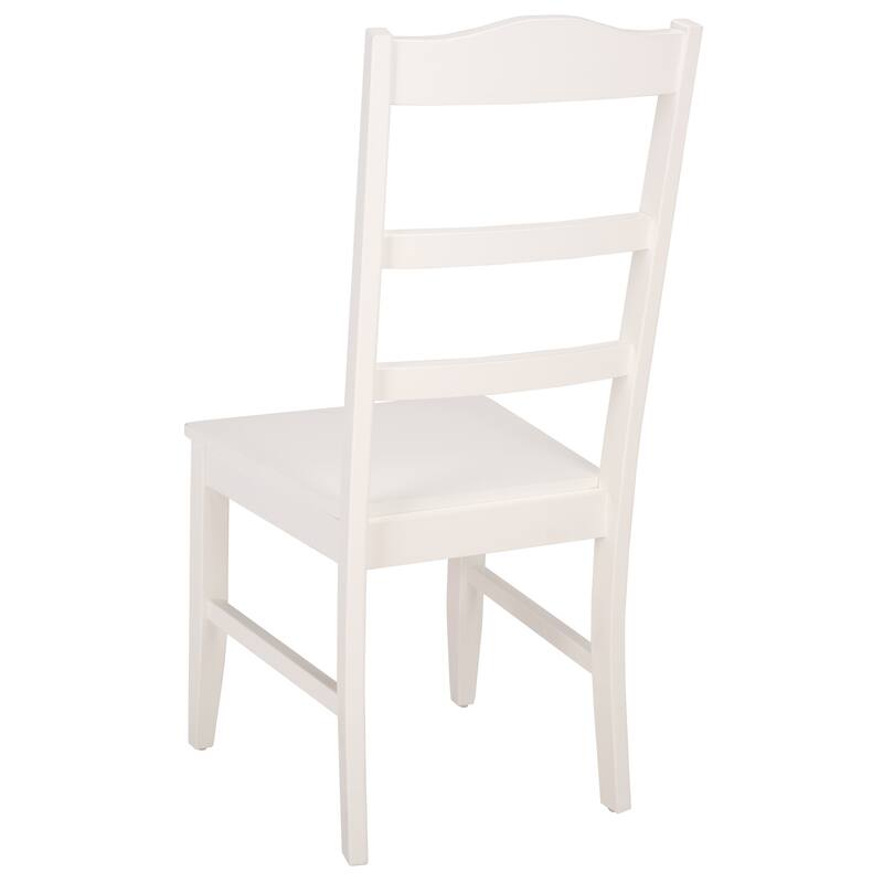 SAFAVIEH HOME Svetlana Ladder Back Side Chair - 18"W x 21"D x 40"H