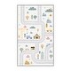 preview thumbnail 2 of 2, Ginza Six Washable Roadmap In the Valley Kids Rug Rectangle 2' x 3'