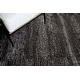 preview thumbnail 5 of 4, Kaza hand-knotted New Zealand Wool Charcoal/Brown Area Rug - 2' x 3'