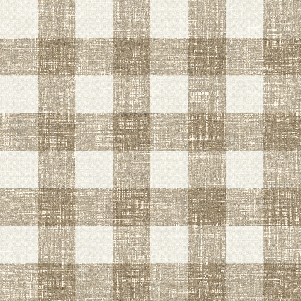 Seabrook Designs Bebe Gingham Nonwoven Unpasted Wallpaper