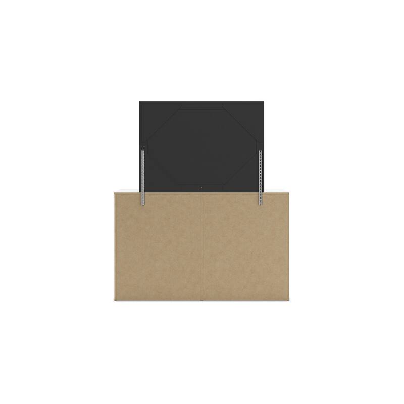 Signature Design by Ashley Mollviney White Dresser and Mirror