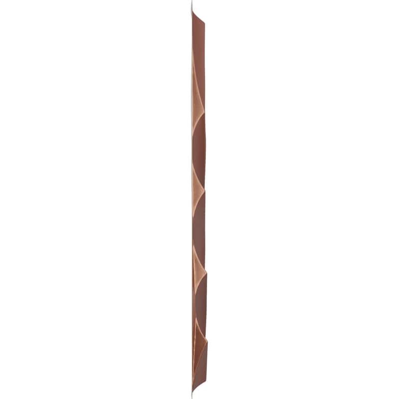 19 5/8"W x 19 5/8"H Modern Wave EnduraWall Decorative 3D Wall Panel