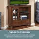 preview thumbnail 22 of 22, Convenience Concepts Tahoe Highboy 40" 2 Drawer TV Stand with Storage Cabinet and Shelves