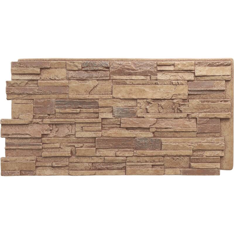 Cascade Stacked Stone, EverStone Faux Stone Siding Panel