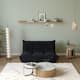 Option Black loveseat