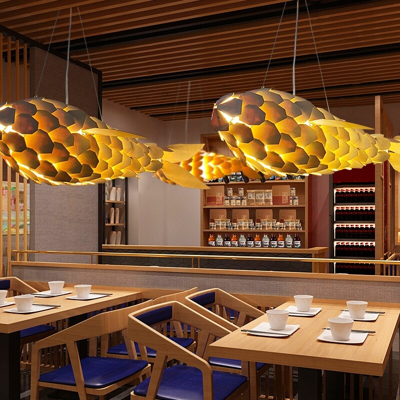 Fish 2025 ceiling light