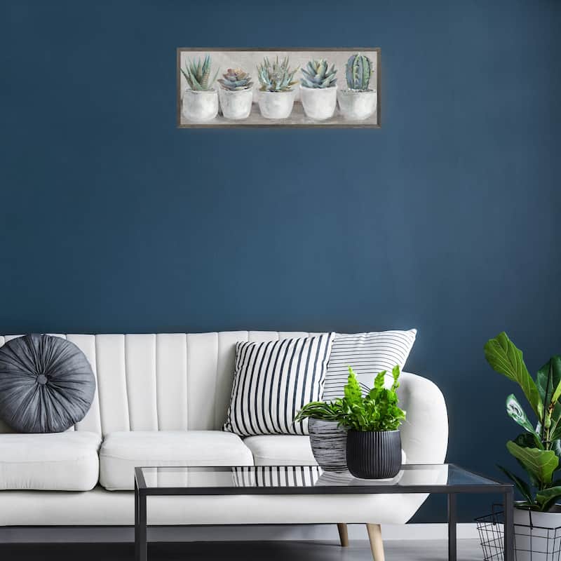 Potted Gems By Studio Arts Canvas Art Print