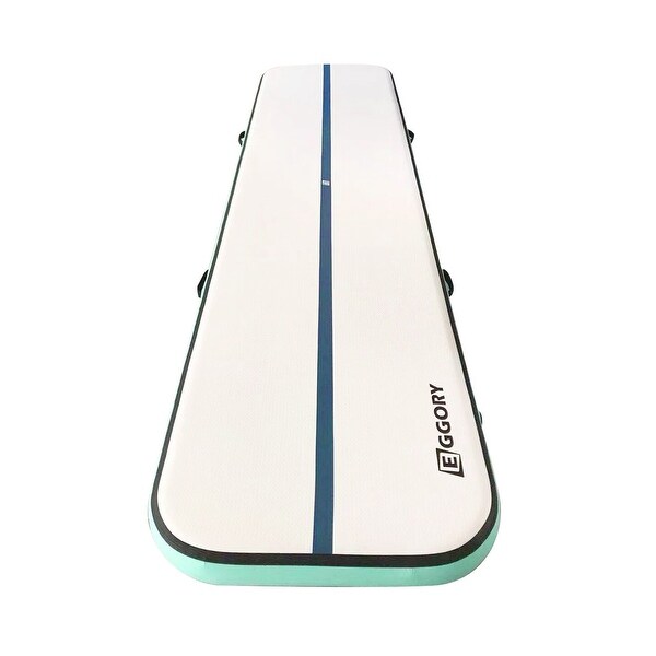 EGGORY 6in/16ft4in Inflatable Gymnastics Airtrack Tumbling Mat