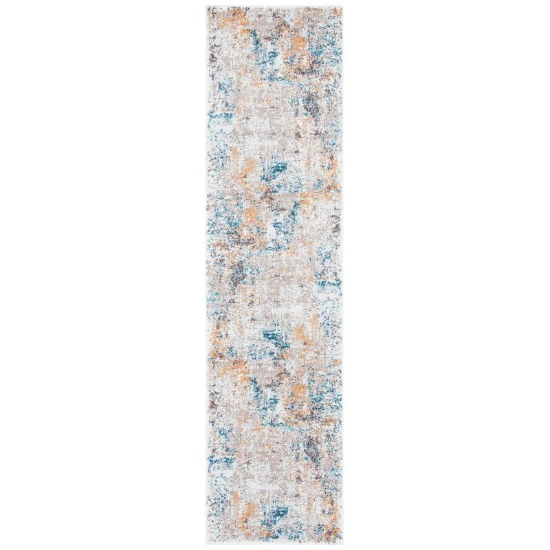 SAFAVIEH Crystal Chrystel Modern Abstract Distressed Rug