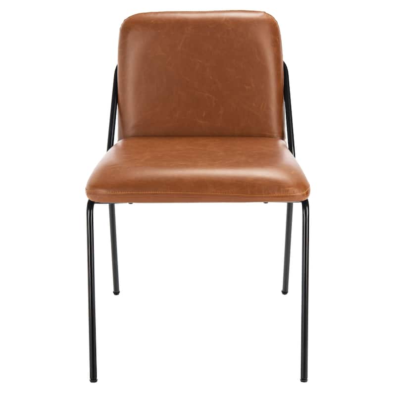 SAFAVIEH Hermeline Accent Dining Side Chair (Set of 2) - 19.8" x 21.8" L x 29" H - 20Wx22Dx29H