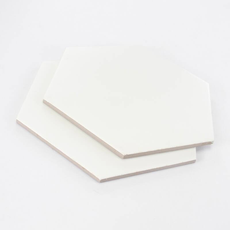 Honeycomb Hexagon 9 in. x 10 in. Glazed Porcelain Wall and Floor Tile