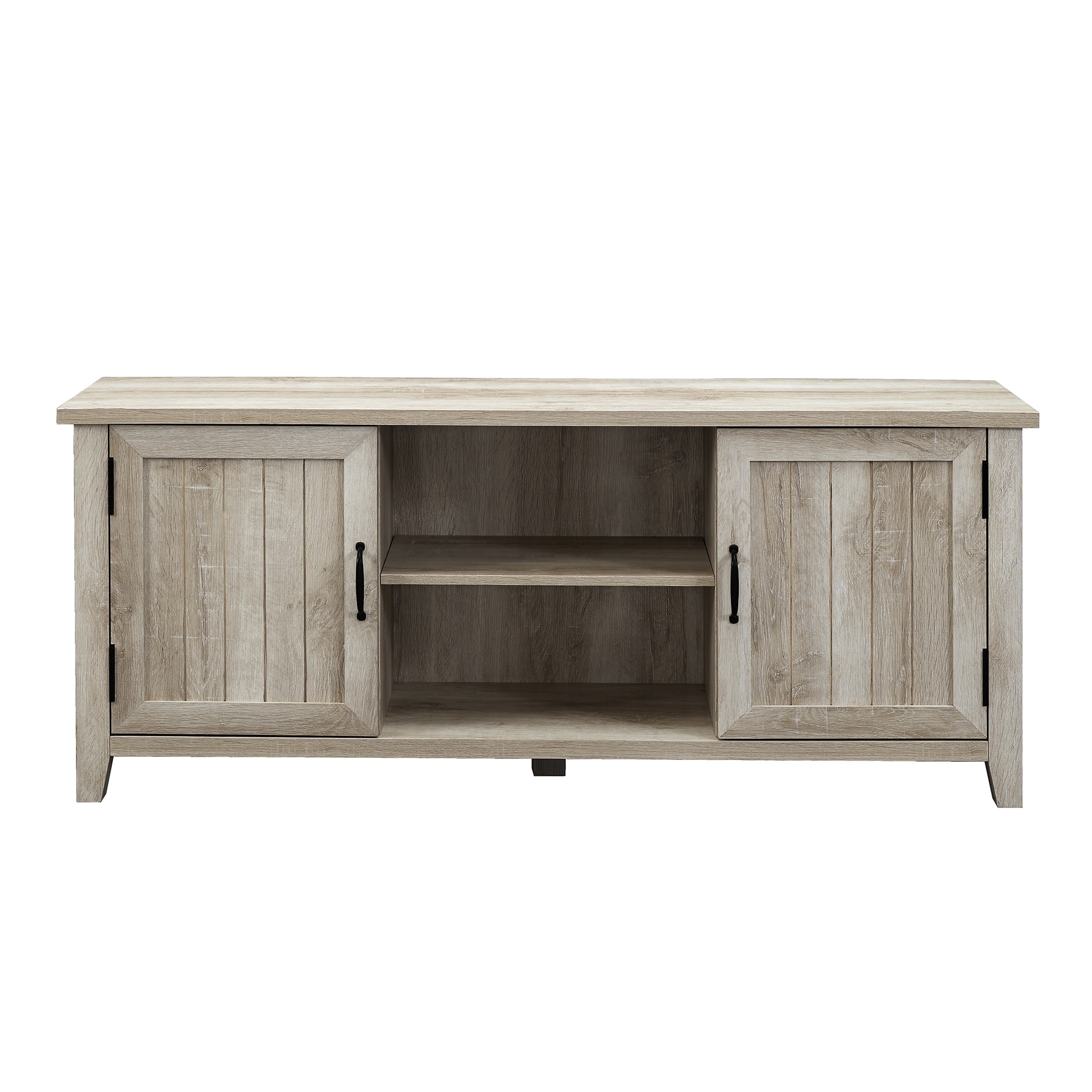 Details about   The Gray Barn Wind Gap Groove Door TV Stand Console 