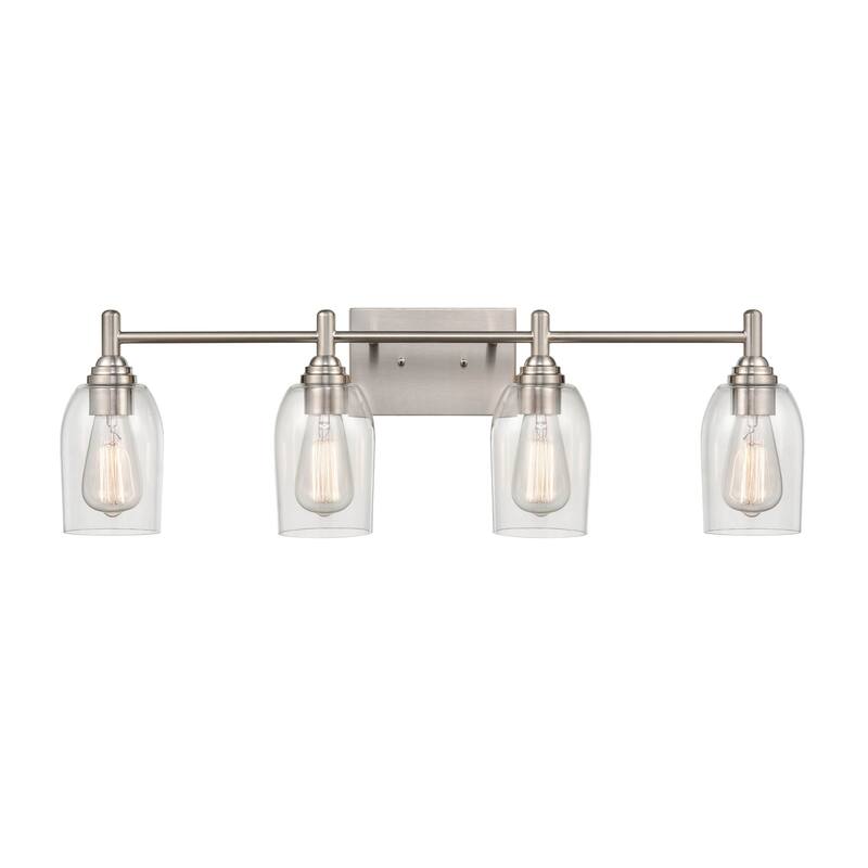 Millennium Lighting Arlett 4 Light Vanity Fixture in Multiple Finishes - Brushed Nickel