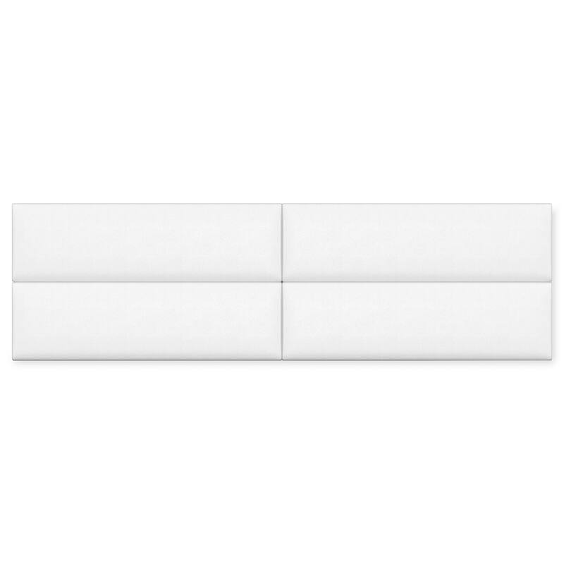 Jaxx Panelist Modern Padded Headboard in Premium Vegan Leather - Set of 4 Panels