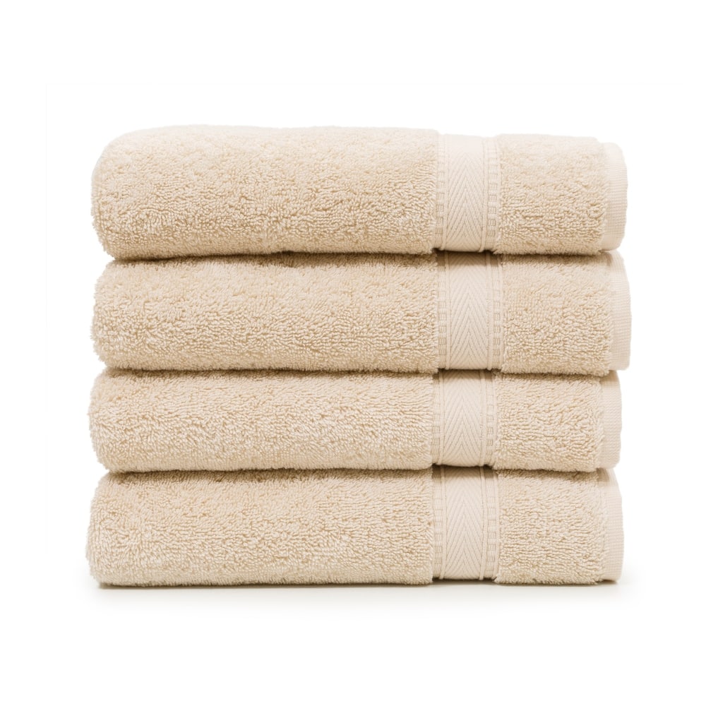 Authentic Hotel Spa Turkish Cotton Hand Towels (Set of 4)