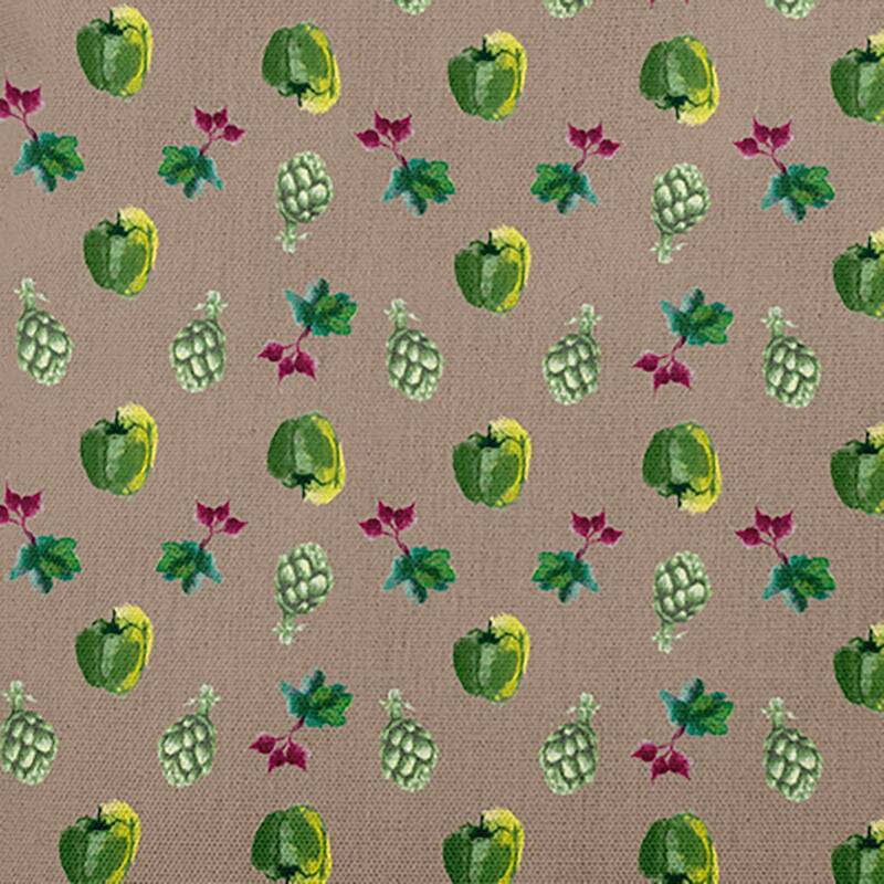 Three Veggies Pattern Decorative Throw Pillow