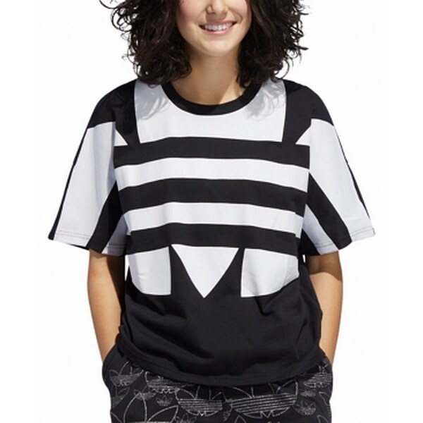 black adidas womens t shirt