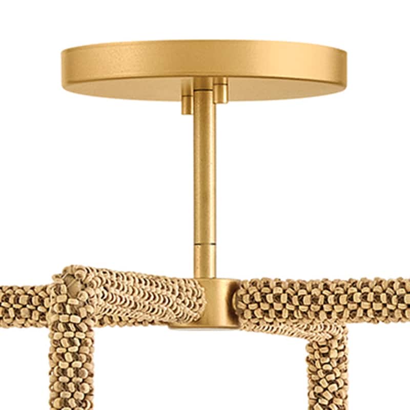 Hinkley Lighting 48511 Keona 16" Wide LED Semi-Flush Globe Ceiling