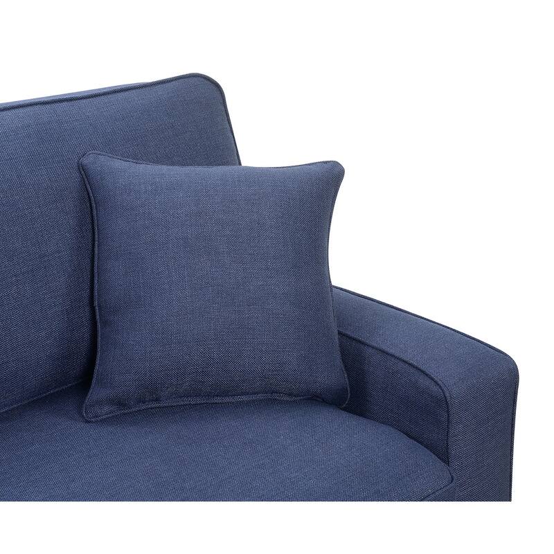 Serta Palisades Upholstered 73" Sofas for Living Room Modern Design Couch, Straight Arms, Soft Upholstery, Tool-Free Assembly