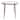 Devon Outdoor Bistro Table - Rust-Proof Aluminum Dining Table - Weather Resistant Floral Metal Table for Patio & Garden
