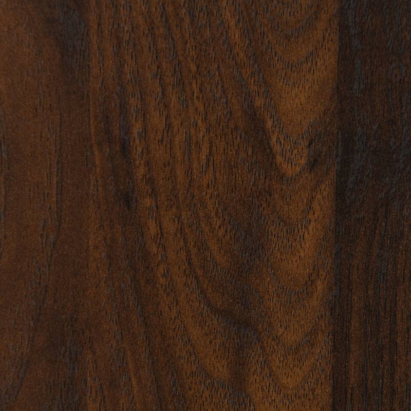 Yels Dresser Mirror, Squared Corners, Flat Glass Design, Brown Wood - Walnut Brown