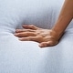 preview thumbnail 8 of 14, Eucalyptus Wood Modern Linen 3-Seat Sofa with Rolled Arms and Solid Robber Legs