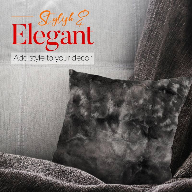Cheer Collection Set of 2 18"x18" Ultra Soft and Cozy Throw Pillows