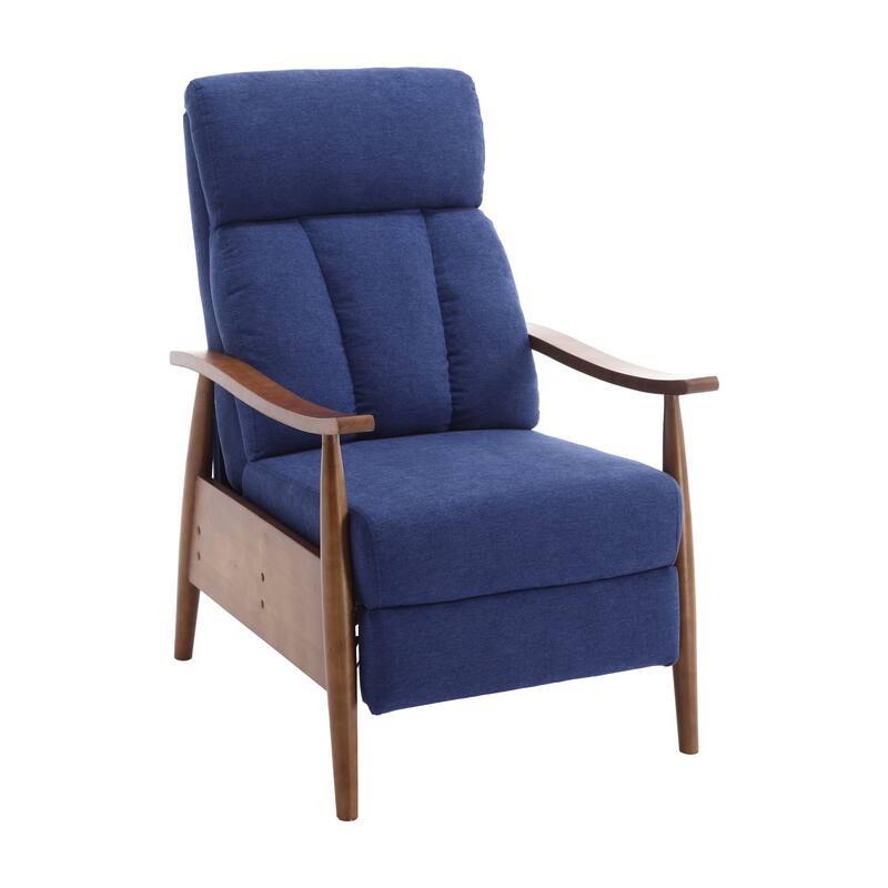 Blue 26.38" Adjustable Chaise Lounge Chair