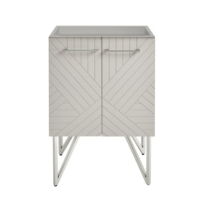 Annecy 24 Mayhem Greige Bathroom Vanity Cabinet Only (Sm-Bv256Ei)