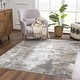 preview thumbnail 11 of 37, Hauteloom Liverpool Living Room, Bedroom Area Rug - Contemporary - Off White,Medium Gray,Light Gray - 9'2" x 12'