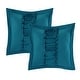 preview thumbnail 8 of 9, Gracewood Hollow Khadra Turquoise 12-piece Bed in a Bag with Sheet Set