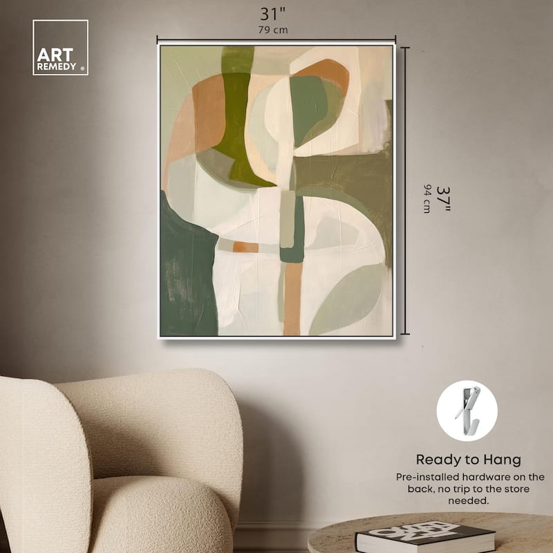 Soft Reverberations I Canvas by Art Remedy